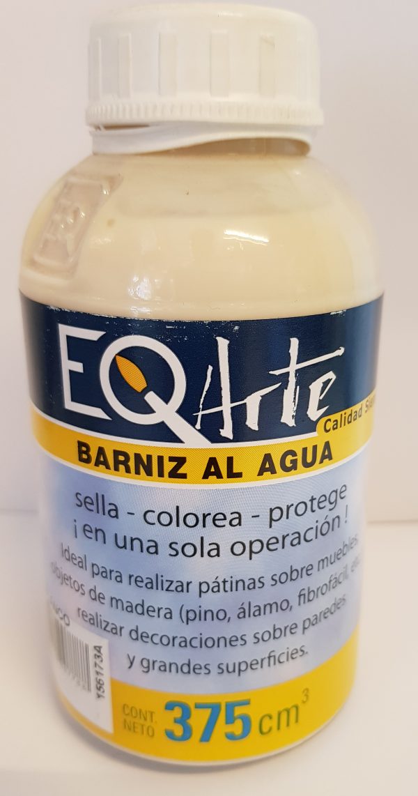 Barniz al agua 375 cm³ Blanco